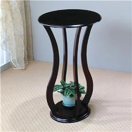 Round Plant Stand Table